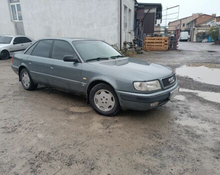Серый Ауди 100, объемом двигателя 2.3 л и пробегом 350 тыс. км за 2200 $, фото 1 на Automoto.ua