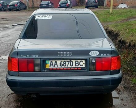 Серый Ауди 100, объемом двигателя 2.3 л и пробегом 0 тыс. км за 1800 $, фото 1 на Automoto.ua
