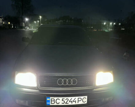 Серый Ауди 100, объемом двигателя 2.8 л и пробегом 422 тыс. км за 4500 $, фото 1 на Automoto.ua