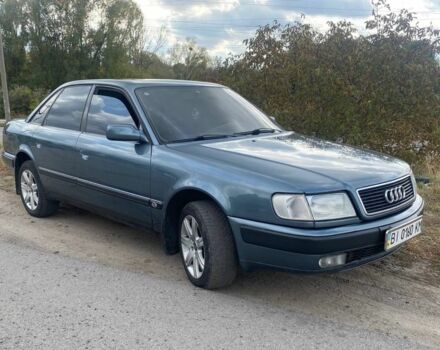 Серый Ауди 100, объемом двигателя 2.8 л и пробегом 380 тыс. км за 2800 $, фото 1 на Automoto.ua