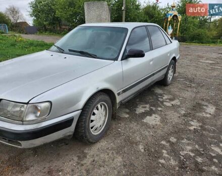 Серый Ауди 100, объемом двигателя 2.5 л и пробегом 450 тыс. км за 3350 $, фото 1 на Automoto.ua