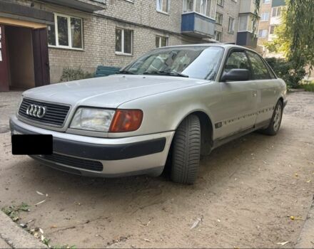 Сірий Ауді 100, об'ємом двигуна 2.8 л та пробігом 136 тис. км за 1500 $, фото 1 на Automoto.ua