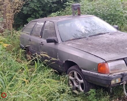 Серый Ауди 100, объемом двигателя 2 л и пробегом 500 тыс. км за 500 $, фото 1 на Automoto.ua