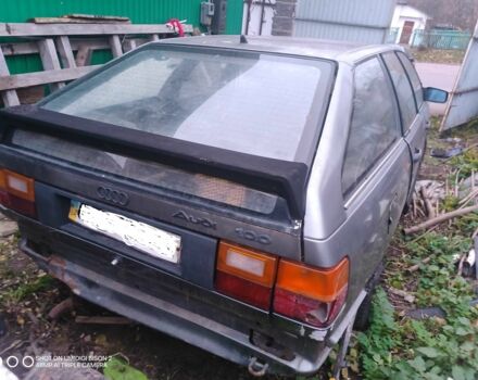 Серый Ауди 100, объемом двигателя 2.2 л и пробегом 400 тыс. км за 450 $, фото 1 на Automoto.ua