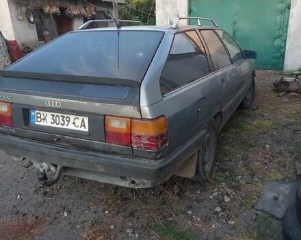 Серый Ауди 100, объемом двигателя 2.3 л и пробегом 300 тыс. км за 900 $, фото 3 на Automoto.ua