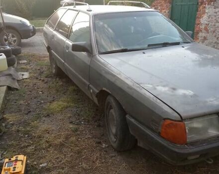 Серый Ауди 100, объемом двигателя 2.3 л и пробегом 300 тыс. км за 900 $, фото 1 на Automoto.ua