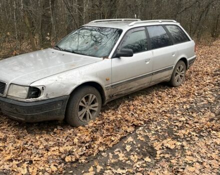 Серый Ауди 100, объемом двигателя 2.3 л и пробегом 250 тыс. км за 834 $, фото 1 на Automoto.ua