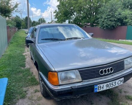 Сірий Ауді 100, об'ємом двигуна 2 л та пробігом 300 тис. км за 647 $, фото 1 на Automoto.ua