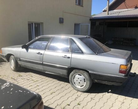 Серый Ауди 100, объемом двигателя 2 л и пробегом 1 тыс. км за 350 $, фото 1 на Automoto.ua