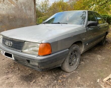 Серый Ауди 100, объемом двигателя 2.2 л и пробегом 307 тыс. км за 1600 $, фото 1 на Automoto.ua
