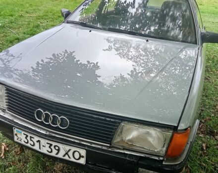 Серый Ауди 100, объемом двигателя 1.8 л и пробегом 125 тыс. км за 834 $, фото 1 на Automoto.ua