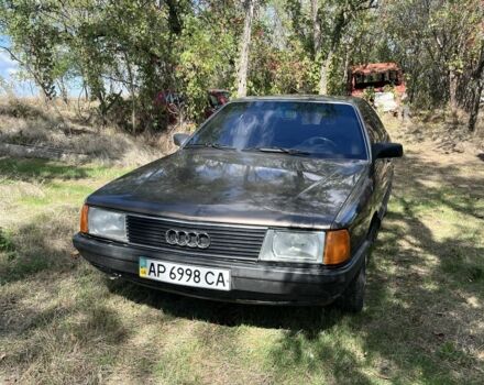 Серый Ауди 100, объемом двигателя 2 л и пробегом 164 тыс. км за 1500 $, фото 1 на Automoto.ua