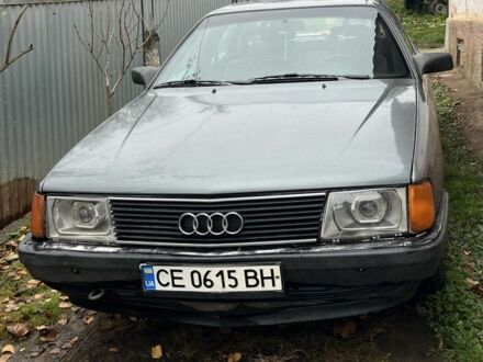 Серый Ауди 100, объемом двигателя 2.2 л и пробегом 155 тыс. км за 2500 $, фото 1 на Automoto.ua