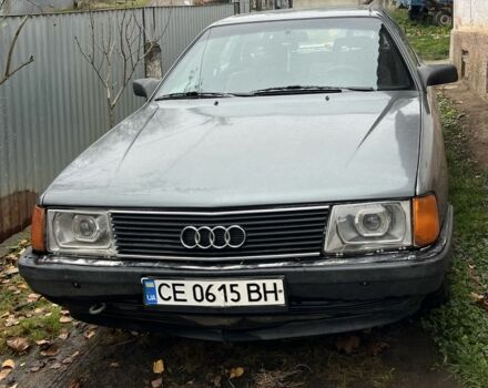 Серый Ауди 100, объемом двигателя 2.2 л и пробегом 155 тыс. км за 2500 $, фото 1 на Automoto.ua