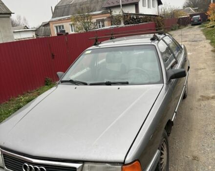 Серый Ауди 100, объемом двигателя 2.2 л и пробегом 400 тыс. км за 1500 $, фото 1 на Automoto.ua