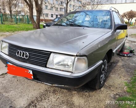 Серый Ауди 100, объемом двигателя 2 л и пробегом 48 тыс. км за 1900 $, фото 1 на Automoto.ua