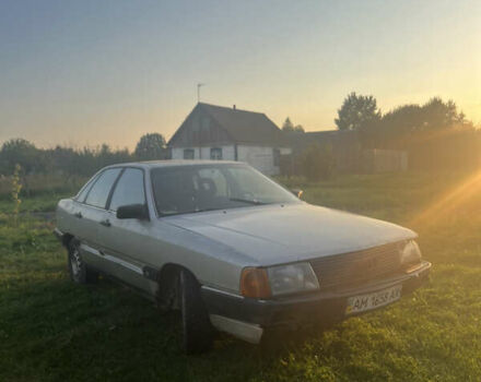 Серый Ауди 100, объемом двигателя 2 л и пробегом 200 тыс. км за 550 $, фото 1 на Automoto.ua