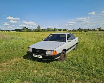 Серый Ауди 100, объемом двигателя 2 л и пробегом 400 тыс. км за 700 $, фото 1 на Automoto.ua