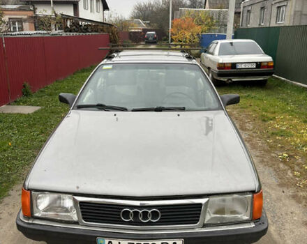 Серый Ауди 100, объемом двигателя 2.21 л и пробегом 400 тыс. км за 1500 $, фото 1 на Automoto.ua