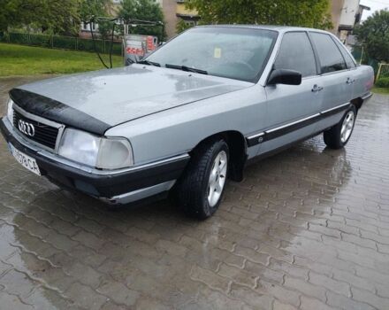 Серый Ауди 100, объемом двигателя 2 л и пробегом 700 тыс. км за 1400 $, фото 1 на Automoto.ua