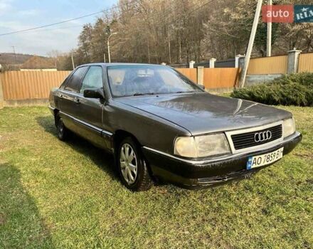 Серый Ауди 100, объемом двигателя 2.21 л и пробегом 247 тыс. км за 1200 $, фото 1 на Automoto.ua