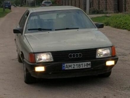 Серый Ауди 100, объемом двигателя 2.2 л и пробегом 10 тыс. км за 850 $, фото 1 на Automoto.ua