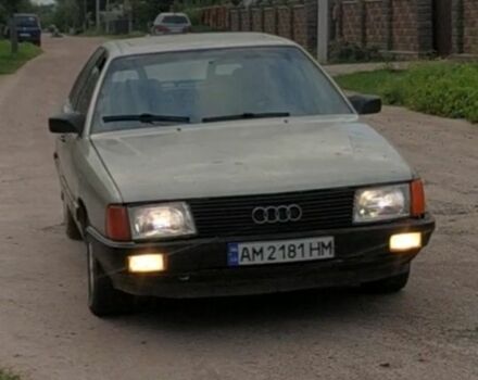 Серый Ауди 100, объемом двигателя 2.2 л и пробегом 10 тыс. км за 850 $, фото 1 на Automoto.ua