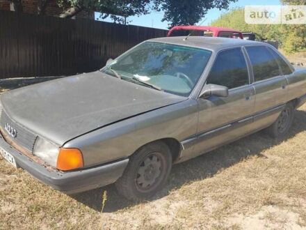 Ауді 100 1988 у Києві на Automoto.ua Сірий Ауді 100, об'ємом двигуна 1.8 л та пробігом 350 тис. км за 1000 $, фото 1 на Automoto.ua