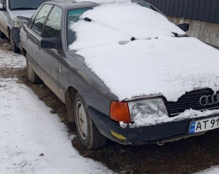 Сірий Ауді 100, об'ємом двигуна 2 л та пробігом 333 тис. км за 1100 $, фото 1 на Automoto.ua