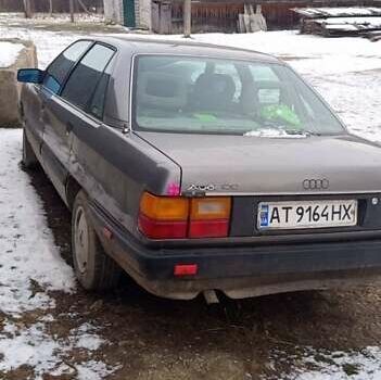 Серый Ауди 100, объемом двигателя 2 л и пробегом 333 тыс. км за 1100 $, фото 1 на Automoto.ua