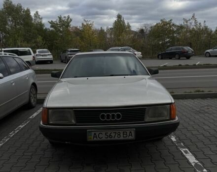 Сірий Ауді 100, об'ємом двигуна 2 л та пробігом 434 тис. км за 1900 $, фото 1 на Automoto.ua