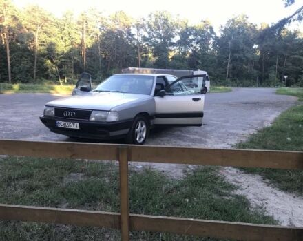 Серый Ауди 100, объемом двигателя 2 л и пробегом 200 тыс. км за 2416 $, фото 1 на Automoto.ua