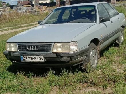 Серый Ауди 100, объемом двигателя 2 л и пробегом 400 тыс. км за 1300 $, фото 1 на Automoto.ua