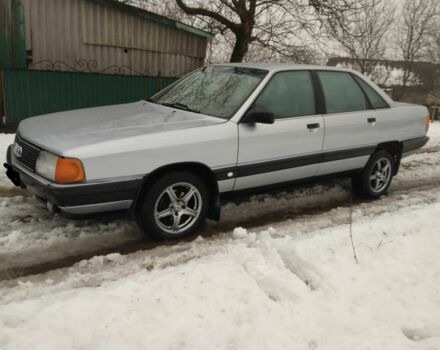 Серый Ауди 100, объемом двигателя 2.3 л и пробегом 230 тыс. км за 1500 $, фото 1 на Automoto.ua