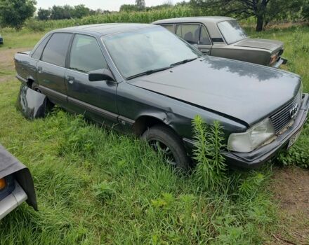 Серый Ауди 100, объемом двигателя 2.3 л и пробегом 500 тыс. км за 357 $, фото 1 на Automoto.ua