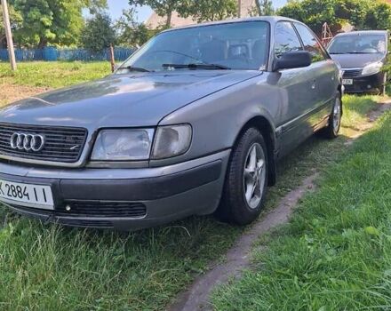 Сірий Ауді 100, об'ємом двигуна 2 л та пробігом 450 тис. км за 1900 $, фото 1 на Automoto.ua