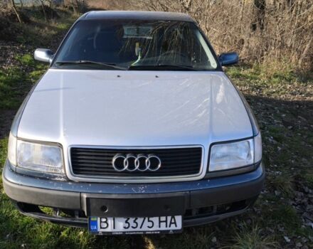 Серый Ауди 100, объемом двигателя 2.8 л и пробегом 440 тыс. км за 2900 $, фото 1 на Automoto.ua