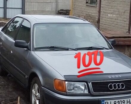 Серый Ауди 100, объемом двигателя 2.3 л и пробегом 450 тыс. км за 2005 $, фото 1 на Automoto.ua