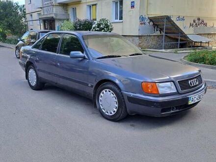 Ауді 100 1991 у Луцьку на Automoto.ua Сірий Ауді 100, об'ємом двигуна 2.77 л та пробігом 340 тис. км за 1900 $, фото 1 на Automoto.ua