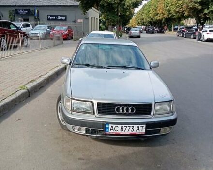Сірий Ауді 100, об'ємом двигуна 2.3 л та пробігом 460 тис. км за 1800 $, фото 1 на Automoto.ua