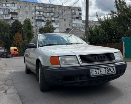 Серый Ауди 100, объемом двигателя 2 л и пробегом 331 тыс. км за 1796 $, фото 1 на Automoto.ua