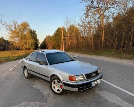 Серый Ауди 100, объемом двигателя 2.4 л и пробегом 520 тыс. км за 3300 $, фото 1 на Automoto.ua
