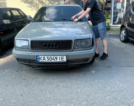 Сірий Ауді 100, об'ємом двигуна 2.3 л та пробігом 220 тис. км за 1700 $, фото 1 на Automoto.ua