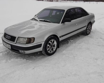 Серый Ауди 100, объемом двигателя 2.8 л и пробегом 500 тыс. км за 2800 $, фото 1 на Automoto.ua