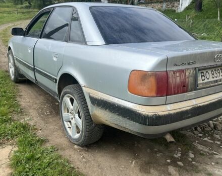 Серый Ауди 100, объемом двигателя 2 л и пробегом 283 тыс. км за 1600 $, фото 1 на Automoto.ua