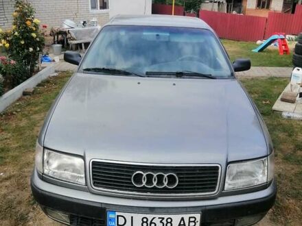 Серый Ауди 100, объемом двигателя 2.31 л и пробегом 372 тыс. км за 2400 $, фото 1 на Automoto.ua