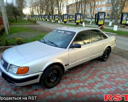 Серый Ауди 100, объемом двигателя 2.4 л и пробегом 350 тыс. км за 1100 $, фото 1 на Automoto.ua