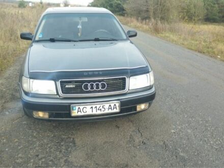 Серый Ауди 100, объемом двигателя 2.3 л и пробегом 448 тыс. км за 2400 $, фото 1 на Automoto.ua