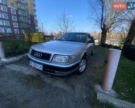 Серый Ауди 100, объемом двигателя 2.3 л и пробегом 302 тыс. км за 2300 $, фото 1 на Automoto.ua