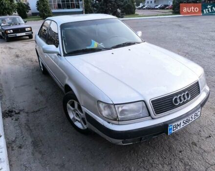 Серый Ауди 100, объемом двигателя 2.3 л и пробегом 310 тыс. км за 2600 $, фото 1 на Automoto.ua